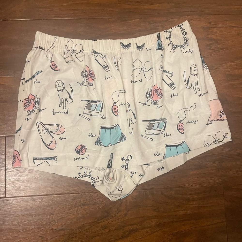 NWT Kate Spade Bridal Sleep Shorts Size S